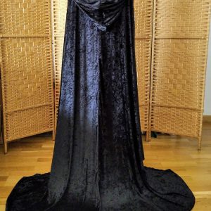 Velvet Cloak with hood