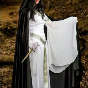 Velvet Cloak with hood