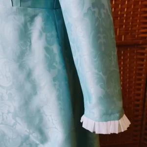 Regency satin  brocade  coat