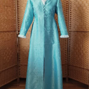 Regency satin  brocade  coat