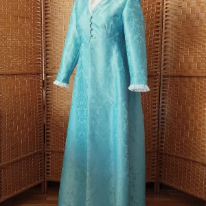 Regency satin  brocade  coat