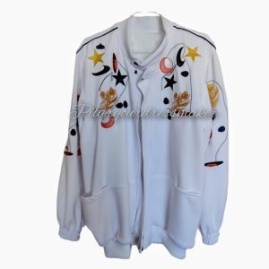 Stage jacket,wembley 1986 jacket,embroidered jacket