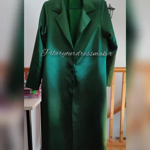 Satin K. eve Coat