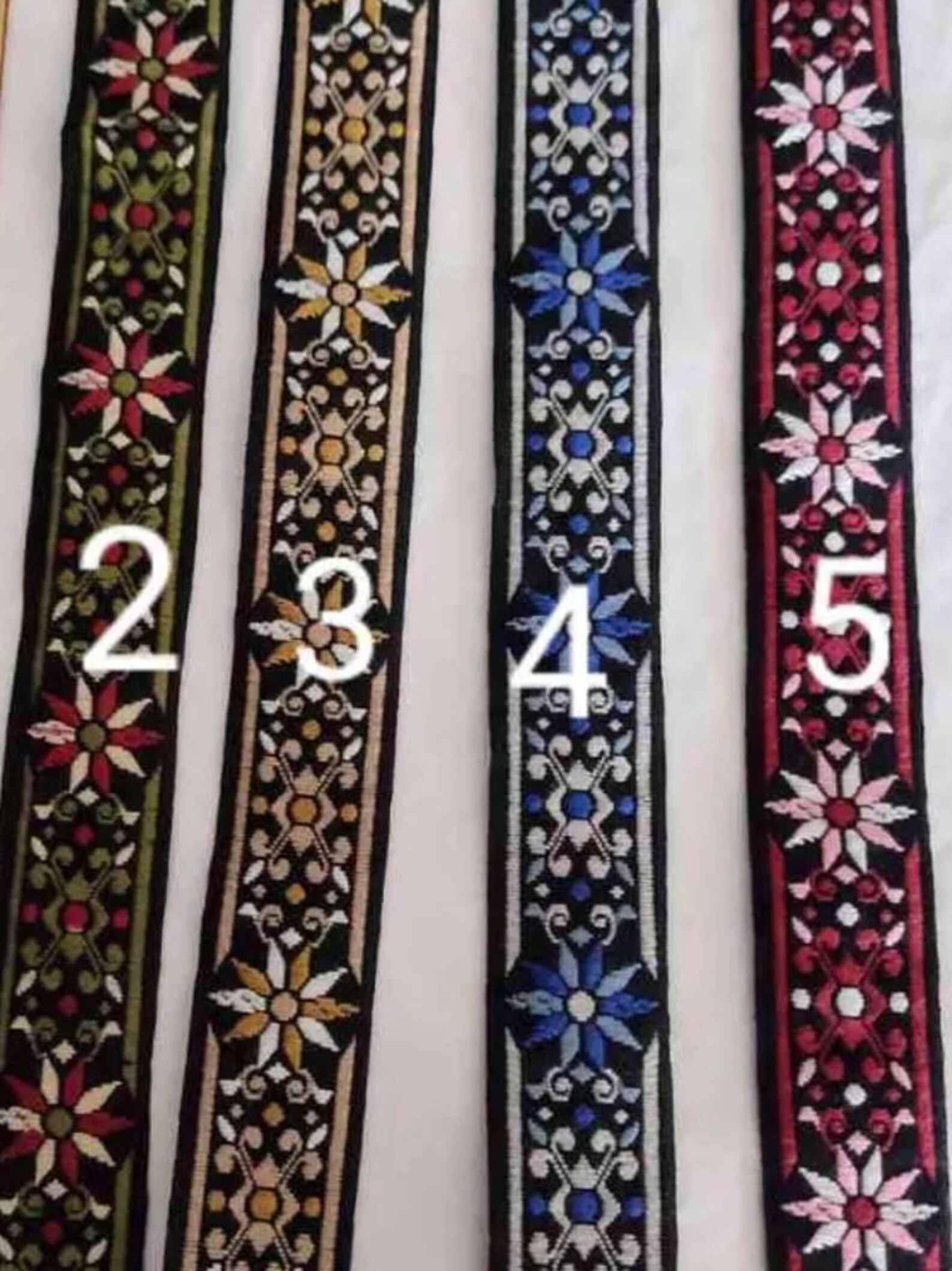 Empire ornament cotton gown - Imagen 10