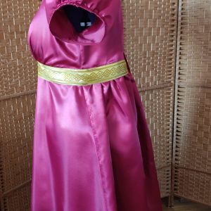 Satin regency dress