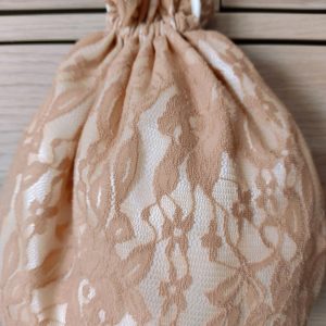 Regency lace reticule