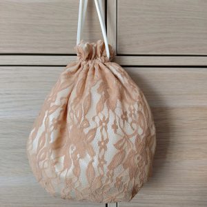 Regency lace reticule