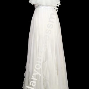 Chiffon long dress