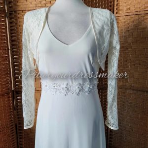 Wedding lace bolero