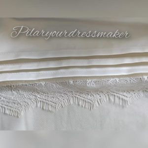 Bride Satin stole