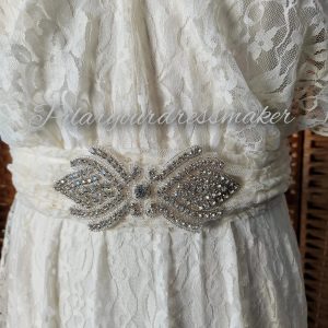 Bridal lace gown