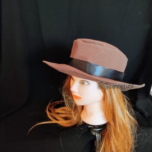 PDF sewing adult pattern fedora hat,one size pattern,DIY fedora hat, do it yourself,basic sewing knowledge,written instructions photos