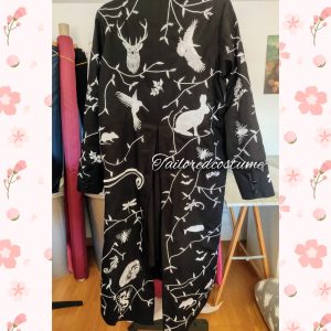 Brian music style embroidered coat
