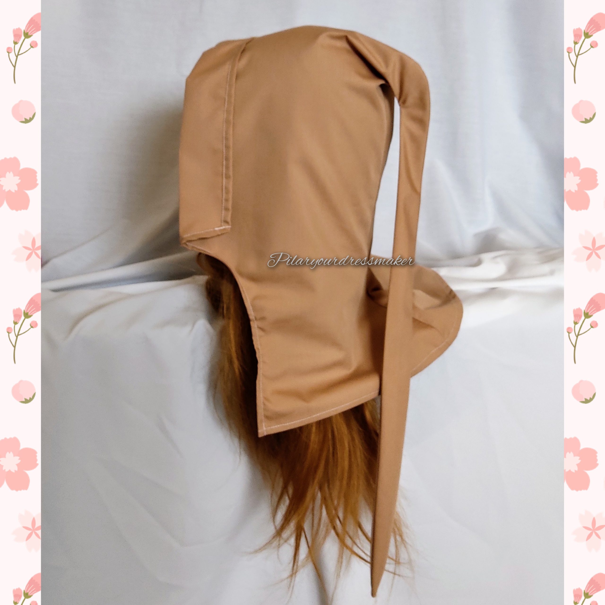 Liripipe hat sewing pattern / one-size adult / A4 / US letter - Imagen 4