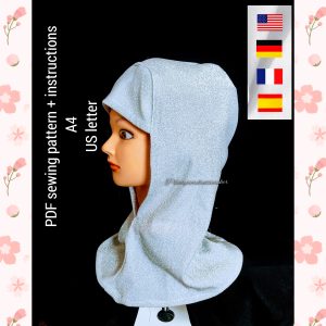 Maid padme sewing pattern / PDF pattern & intructions / one adult size