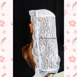 Bridal veil sewing pattern / one-size adult / A4 / US letter