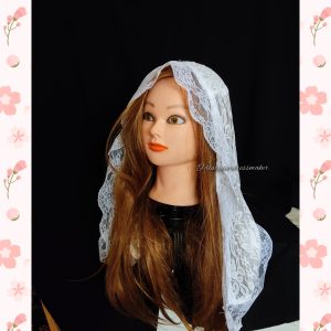 Bridal veil sewing pattern / one-size adult / A4 / US letter