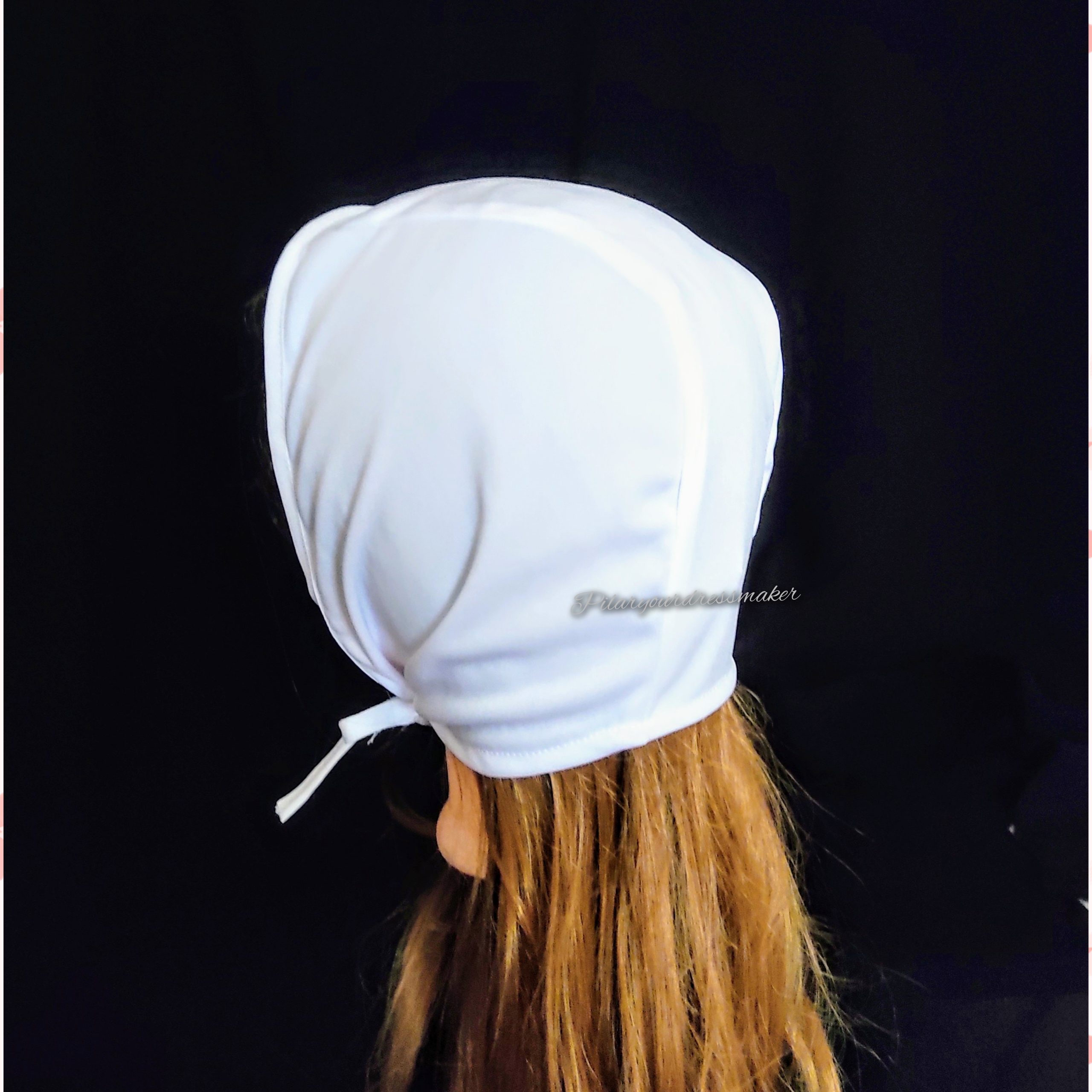 Adult one-size-fits-all cap 50,s sewing pattern PDF, A4, US letter, confident beginner - Imagen 3