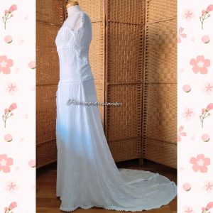 Bride lace trail gown / exclusive own design