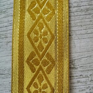 Satin empire tail gown